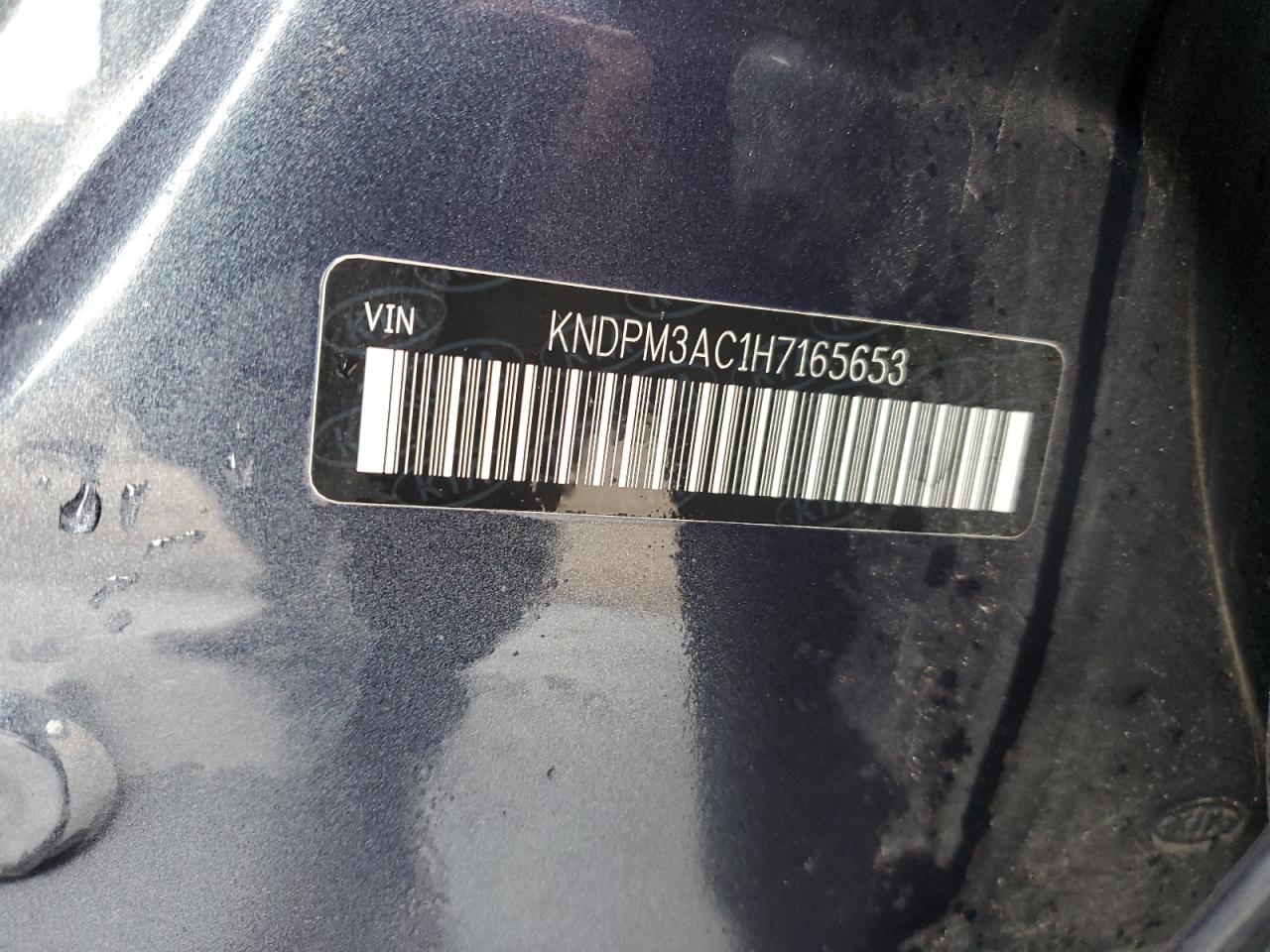 2017 KIA Sportage VIN KNDPM3AC1H7165653 Copart auction photo, minor dent/scratches damage thumbnail 14