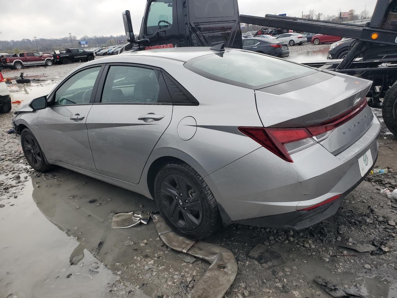 2022 Hyundai Elantra VIN 5NPLS4AG5NH085826 Copart auction photo, front end damage thumbnail 2