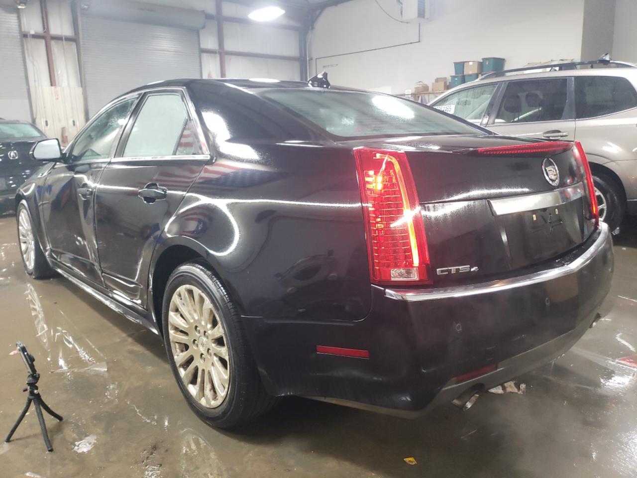 2013 Cadillac CTS VIN 1G6DS5E3XD0160729 Copart auction photo, front end / side damage thumbnail 2