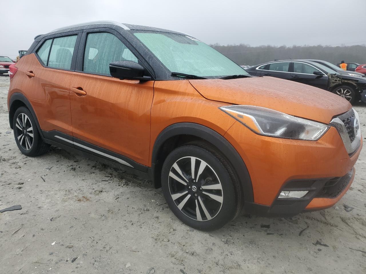 2018 Nissan Kicks VIN 3N1CP5CU9JL538420 Copart auction photo, undercarriage / rear end damage thumbnail 4