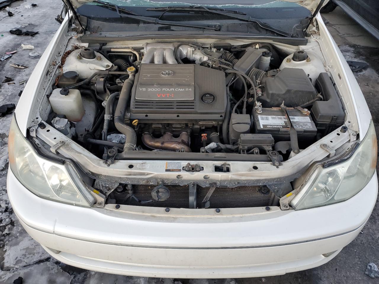 2004 Toyota Avalon VIN 4T1BF28B24U366061 Copart auction photo, front end / side damage thumbnail 11