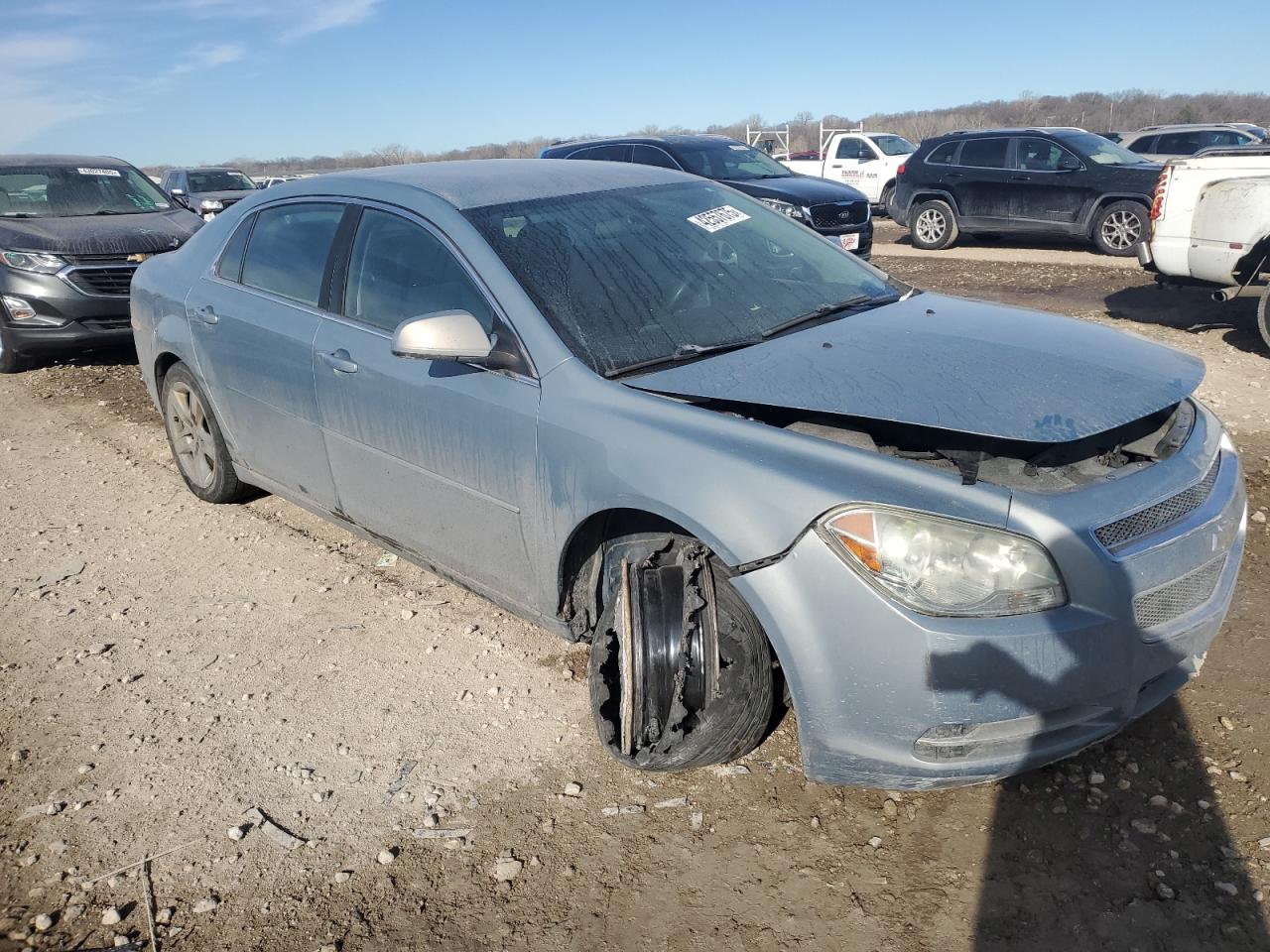 2009 Chevrolet Malibu VIN 1G1ZH57B19F229424 Copart auction photo, front end / undercarriage damage thumbnail 4