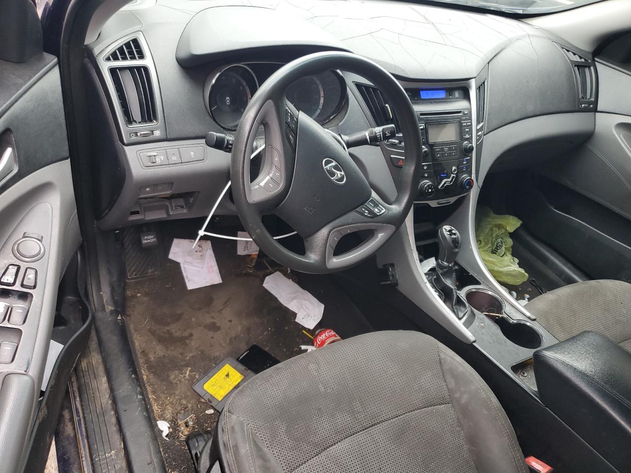 2013 Hyundai Sonata VIN 5NPEB4AC1DH740973 Copart auction photo, rear end / side damage thumbnail 8