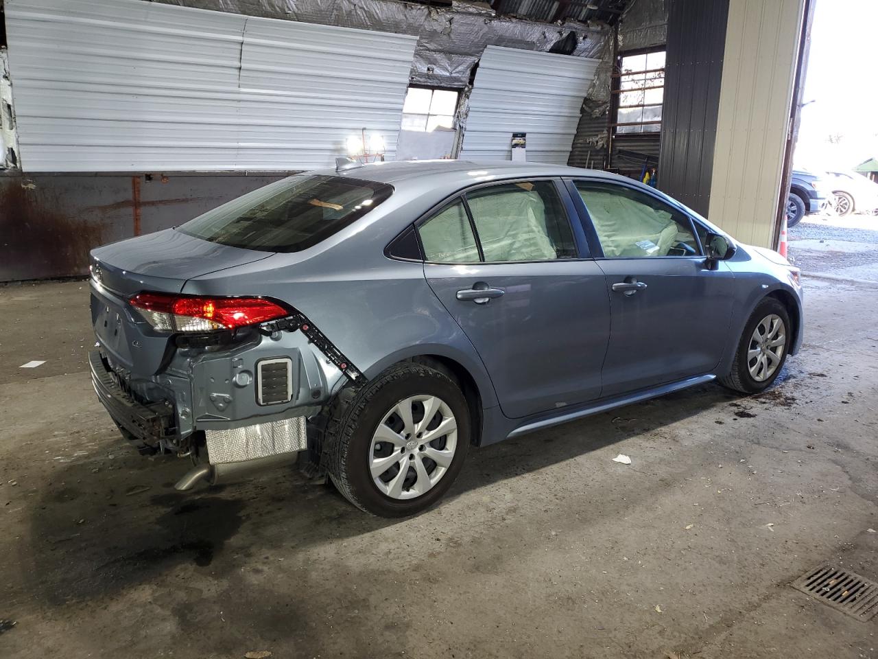 2021 Toyota Corolla VIN JTDEPMAE2MJ156463 Copart auction photo, side / rear end damage thumbnail 3
