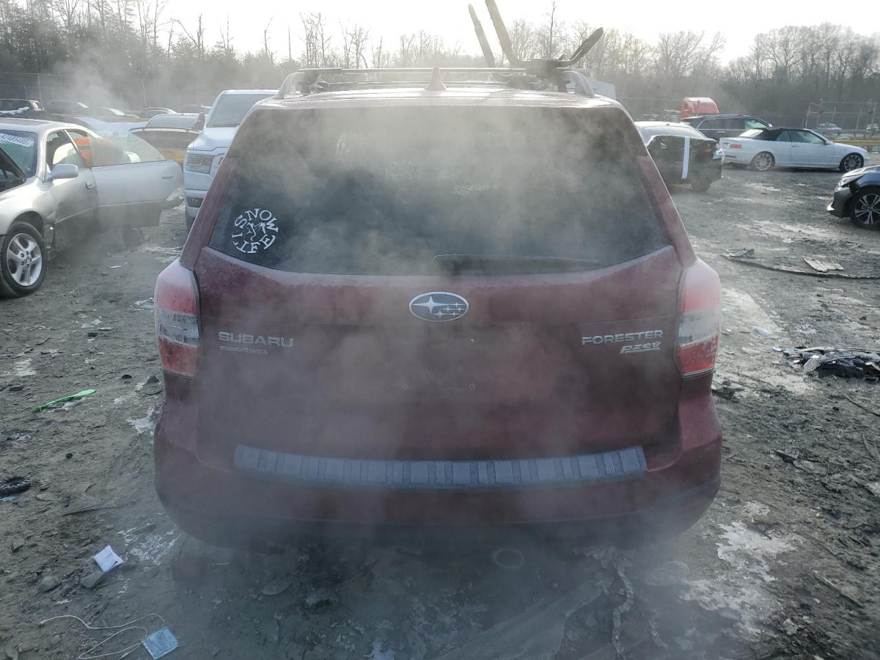 2016 Subaru Forester VIN JF2SJARC6GH401378 Copart auction photo, front end damage thumbnail 6