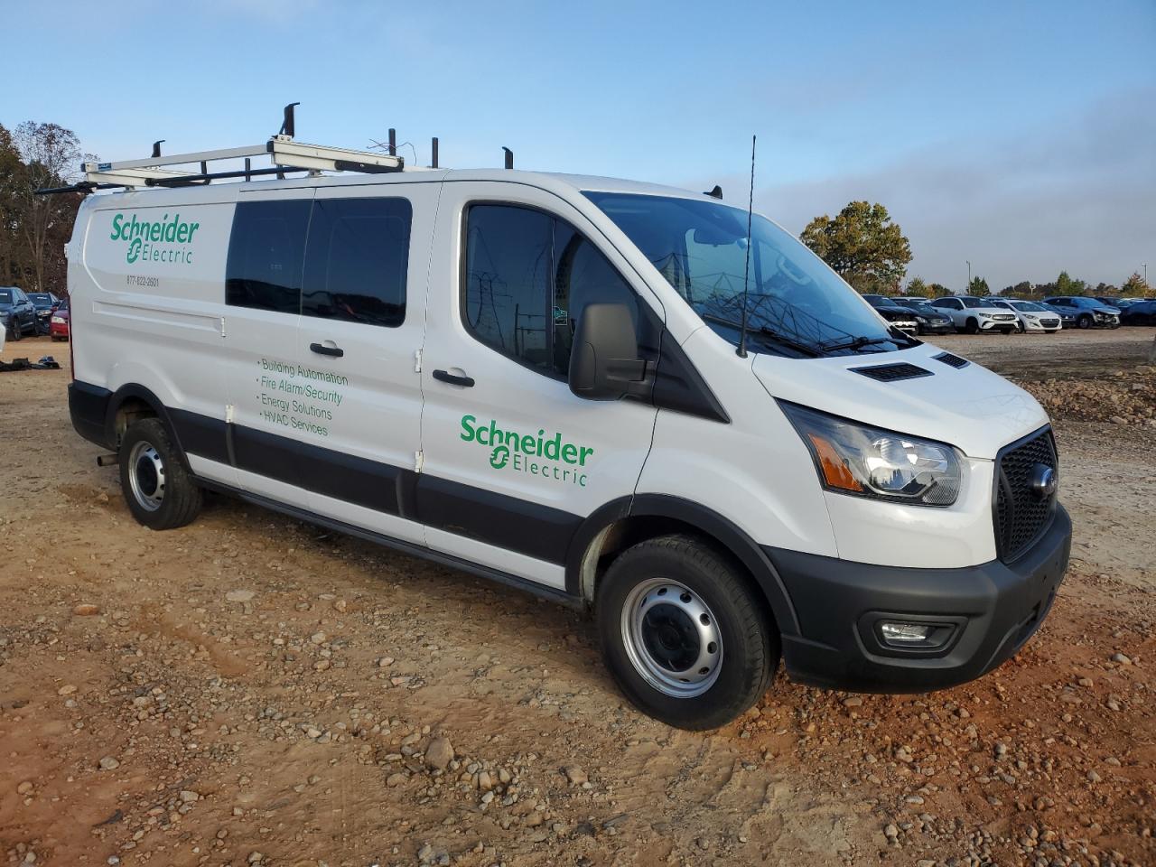2023 Ford Transit VIN 1FTBR1Y82PKA72007 Copart auction photo, rear end damage thumbnail 4