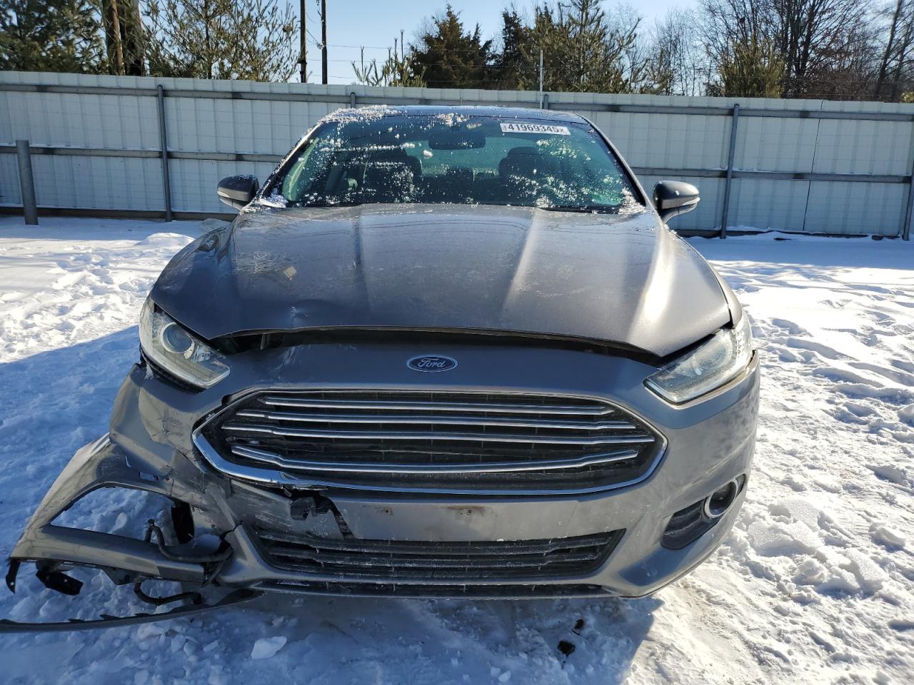 2014 Ford Fusion VIN 3FA6P0H94ER242652 Copart auction photo, front end damage thumbnail 5