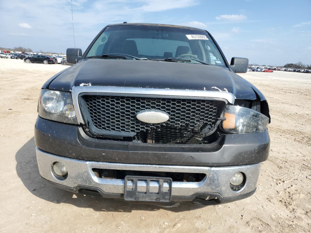 2007 Ford F-150 VIN 1FTRX12W67KA55951 Copart auction photo, front end / side damage thumbnail 5