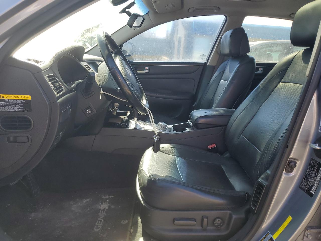 2014 Hyundai Genesis VIN KMHGC4DD5EU261257 Copart auction photo, front end / rear end damage thumbnail 7