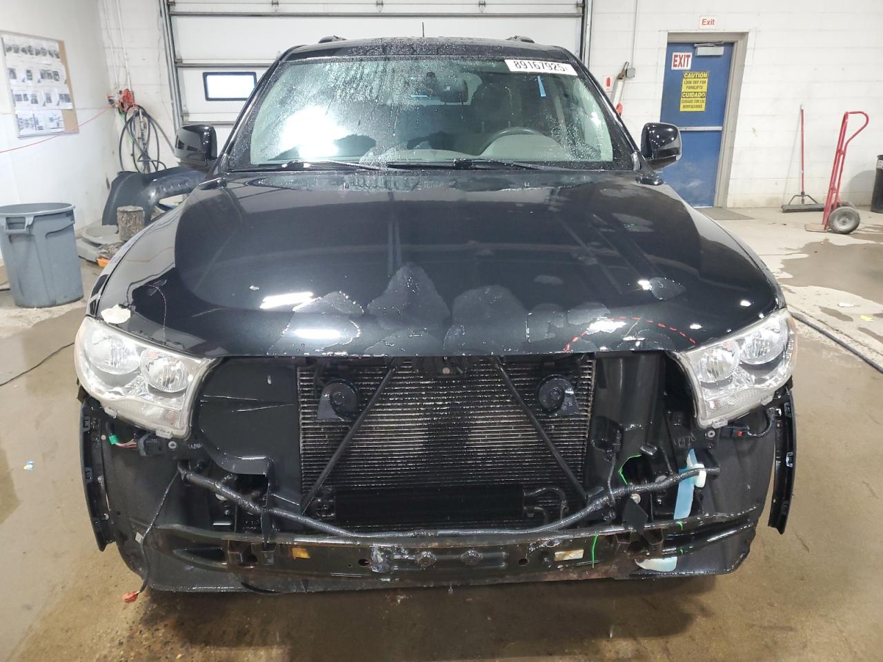 2012 Dodge Durango VIN 1C4RDJDG1CC153627 Copart auction photo, front end / rear end damage thumbnail 5