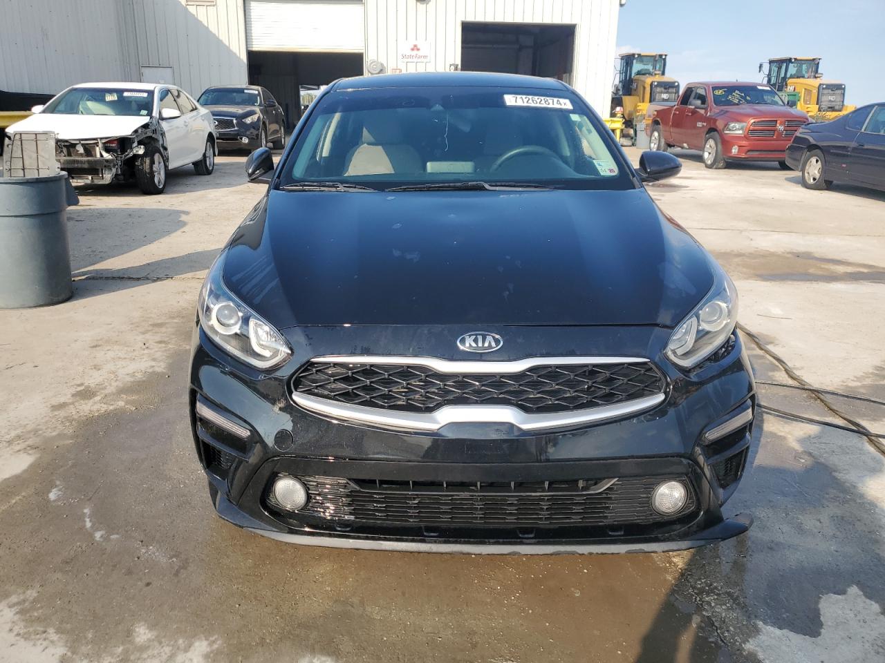 2021 KIA Forte VIN 3KPF24AD0ME300440 Copart auction photo, vandalism / front end damage thumbnail 5