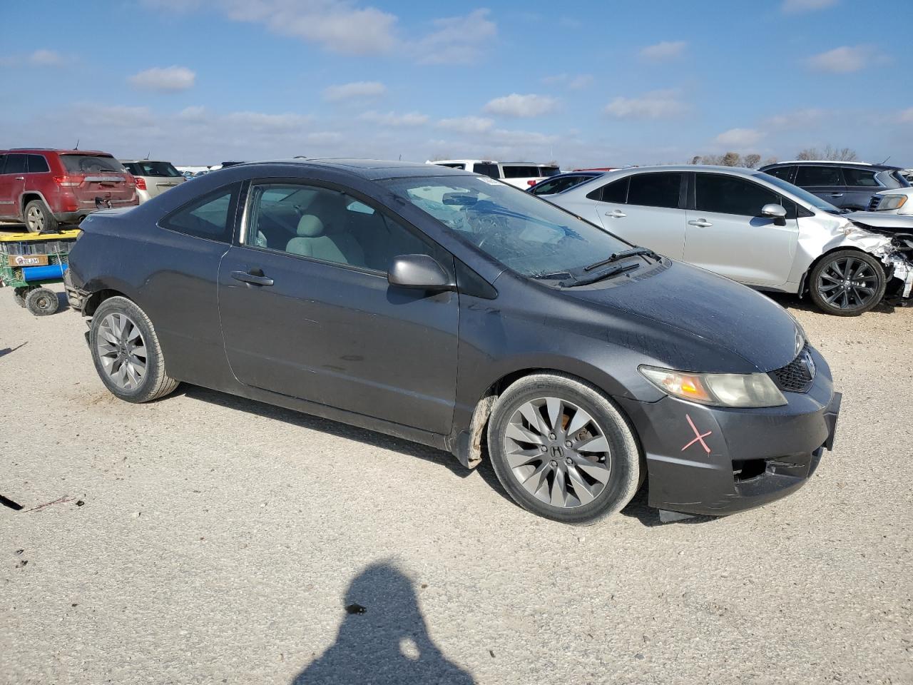 2009 Honda Civic VIN 2HGFG12849H530688 Copart auction photo, rear end damage thumbnail 4