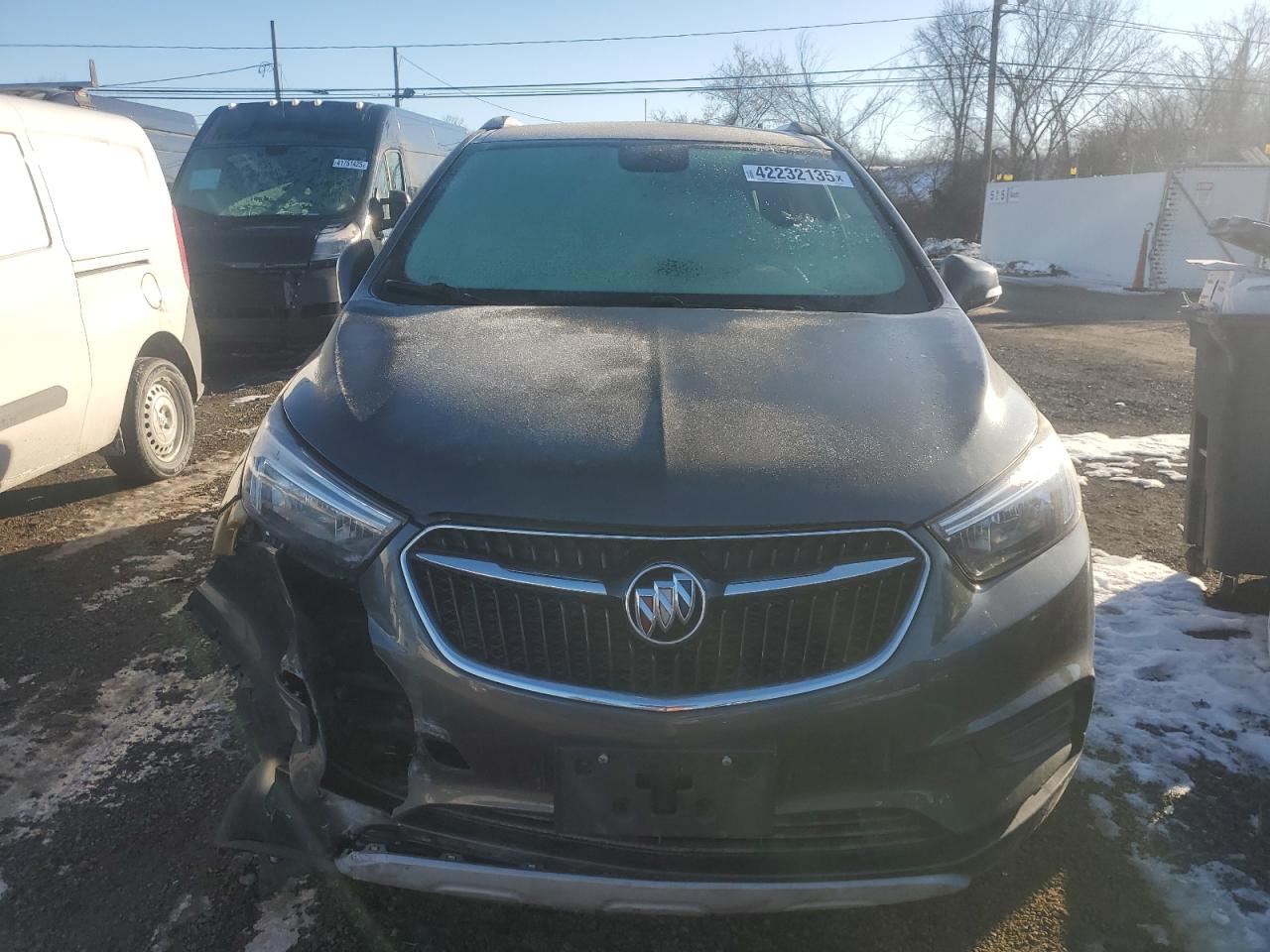 2018 Buick Encore VIN KL4CJESB1JB534131 Copart auction photo, front end damage thumbnail 5