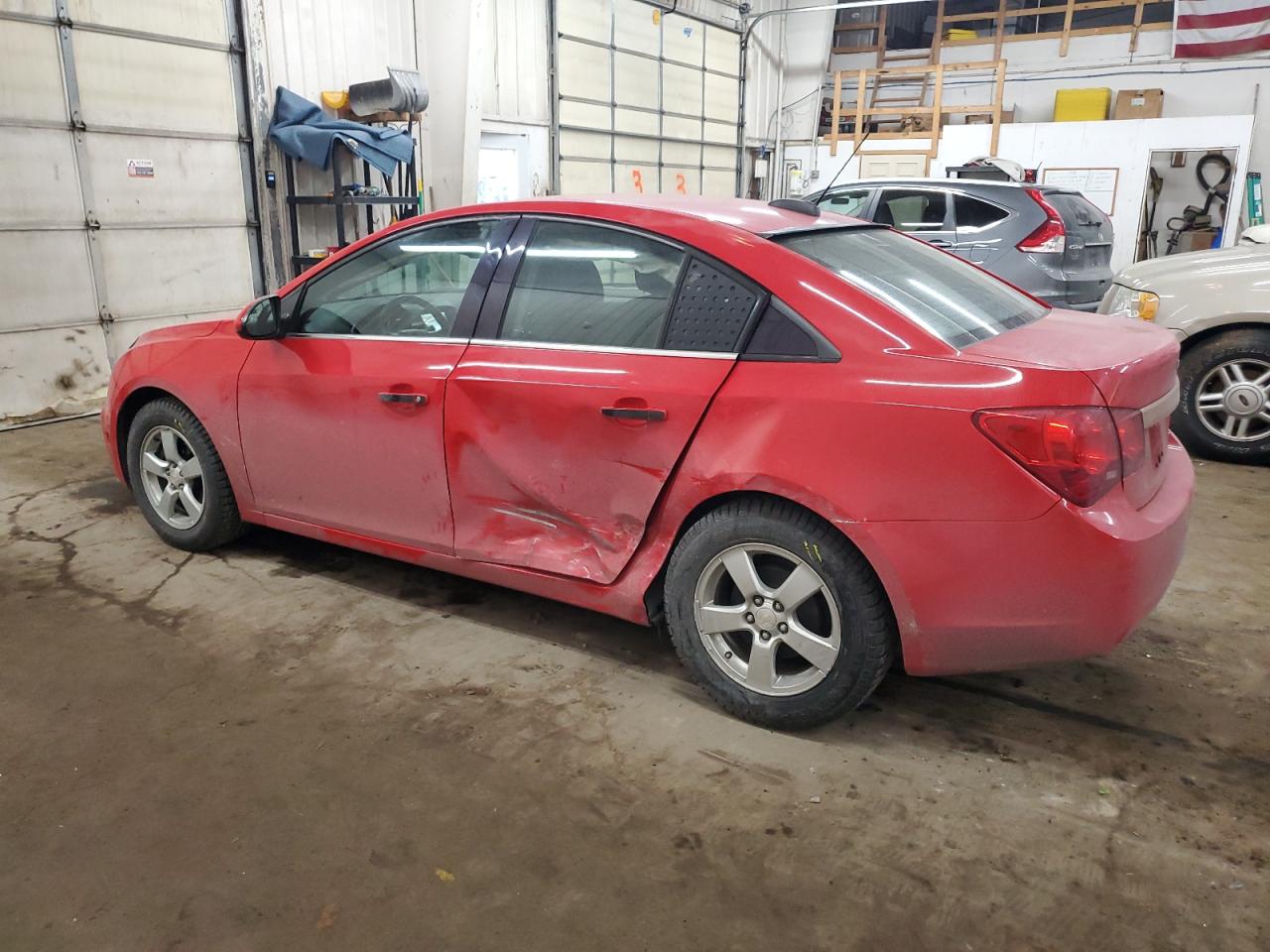 2015 Chevrolet Cruze VIN 1G1PD5SB0F7191068 Copart auction photo, side / rear end damage thumbnail 2