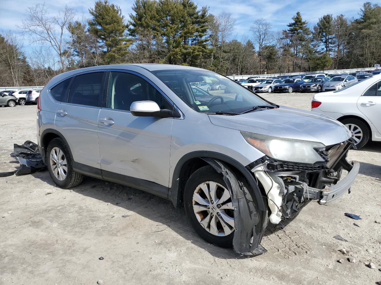 2012 Honda CR-V VIN JHLRM4H59CC005237 Copart auction photo, front end / minor dent/scratches damage thumbnail 4