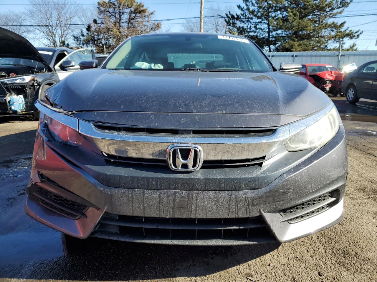 2016 Honda Civic VIN 19XFC2F53GE046410 Copart auction photo, front end damage thumbnail 5