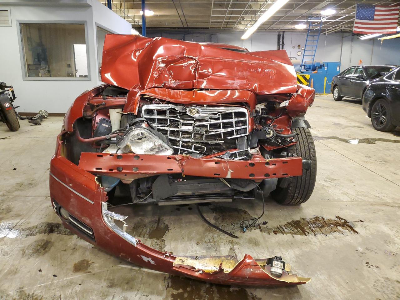 2008 Chrysler 300 VIN 2C3LA53G48H264012 Copart auction photo, front end damage thumbnail 5