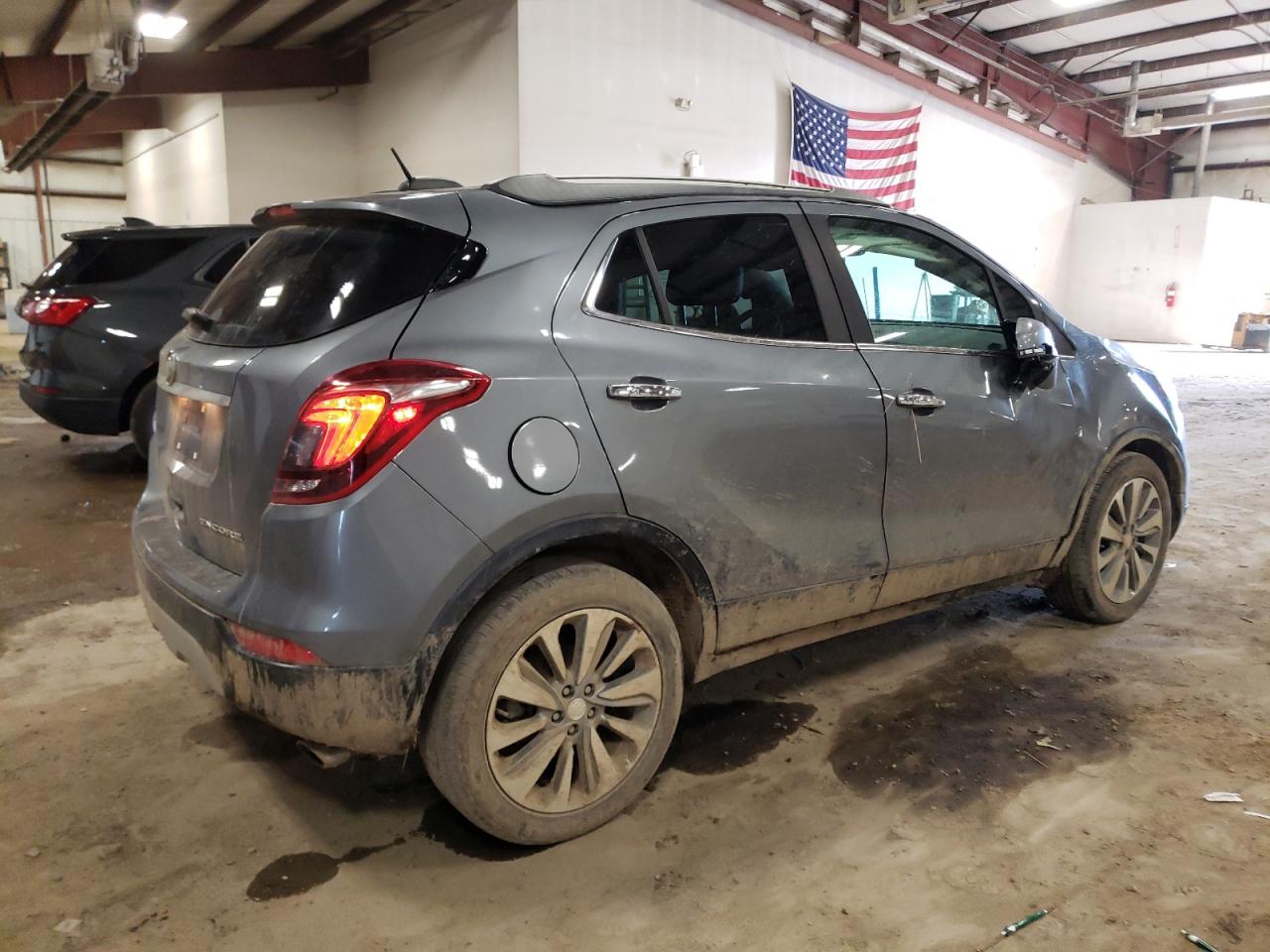 2019 Buick Encore VIN KL4CJASB0KB862571 Copart auction photo, top/roof / side damage thumbnail 3