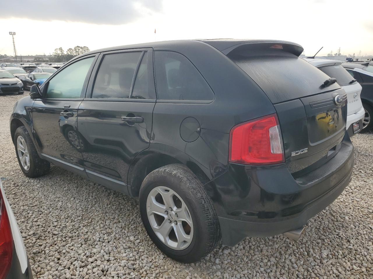 2012 Ford Edge VIN 2FMDK3JC4CBA08381 Copart auction photo, side / front end damage thumbnail 2