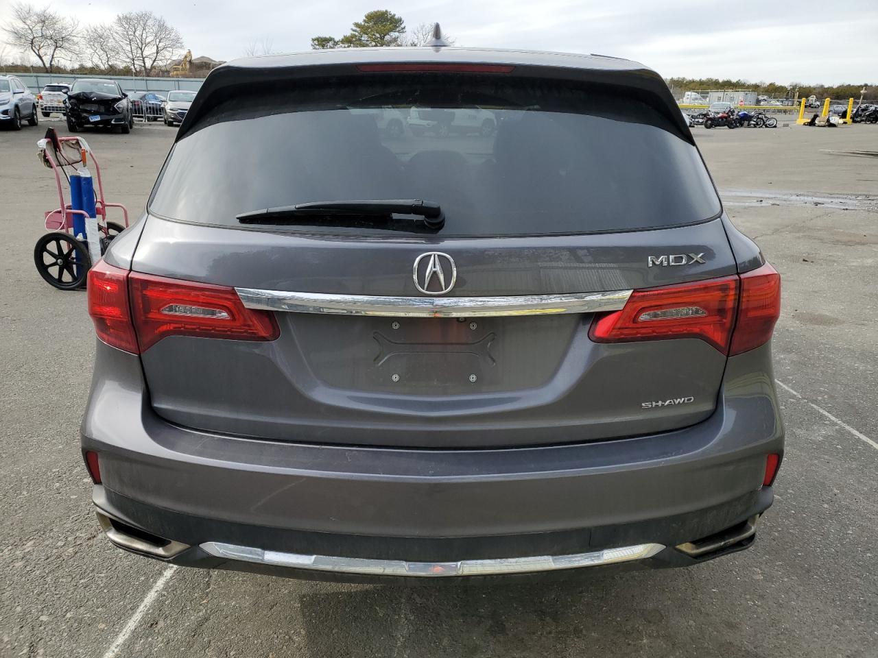 2020 Acura MDX VIN 5J8YD4H36LL035983 Copart auction photo, front end / minor dent/scratches damage thumbnail 6