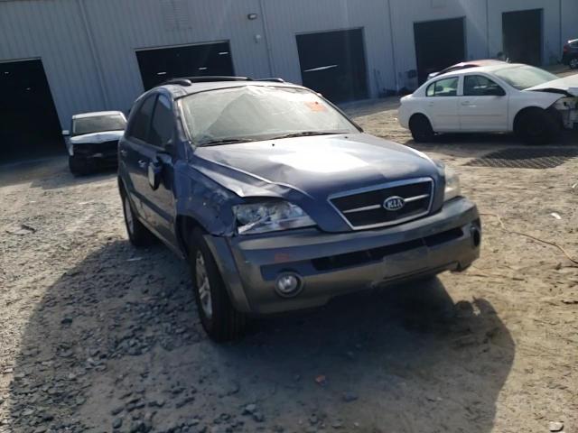 2006 KIA Sorento VIN KNDJD733365637399 Copart auction photo, front end / side damage thumbnail 12