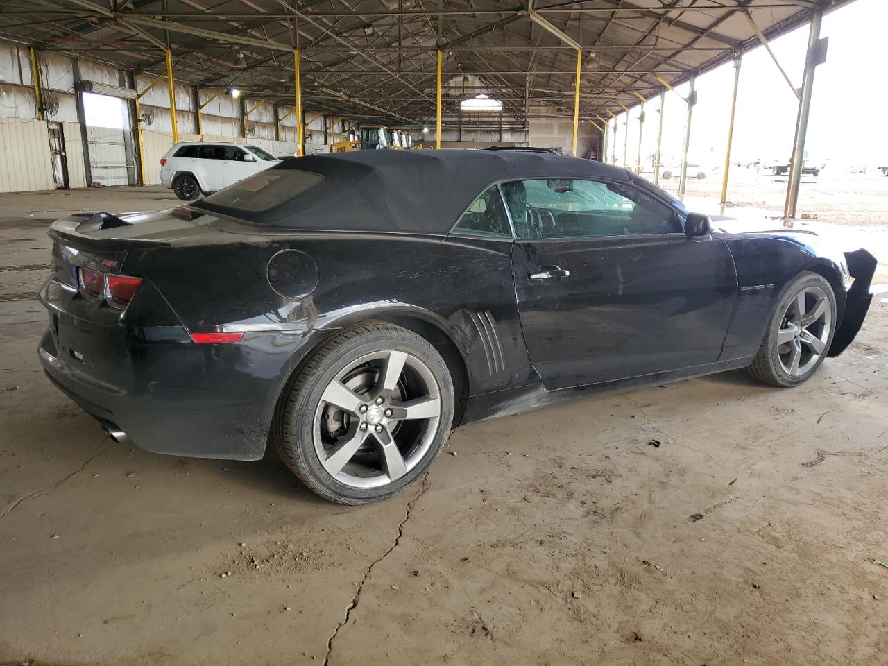2012 Chevrolet Camaro VIN 2G1FB3D33C9117715 Copart auction photo, front end damage thumbnail 3
