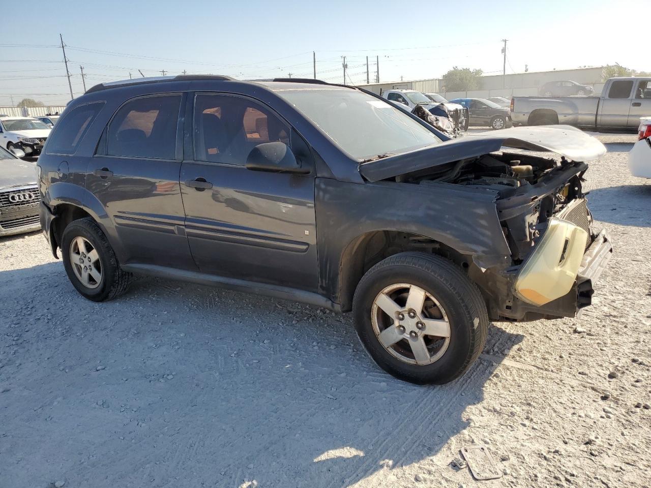 2007 Chevrolet Equinox VIN 2CNDL13F076062798 Copart auction photo, front end / rear end damage thumbnail 4