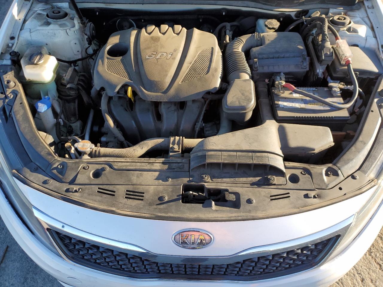 2011 KIA Optima VIN KNAGM4A75B5109398 Copart auction photo, vandalism damage thumbnail 11