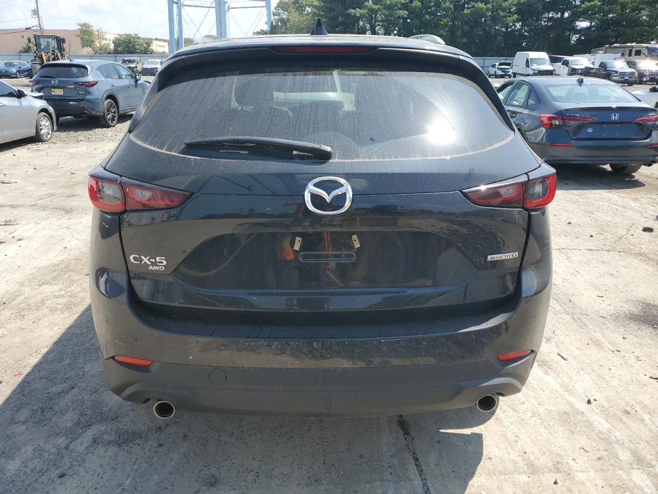 2023 Mazda CX-5 VIN JM3KFBDM7P0251633 Copart auction photo, side / minor dent/scratches damage thumbnail 6