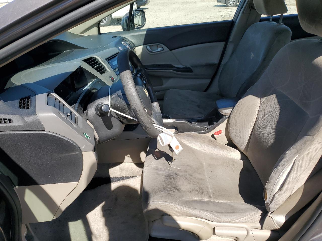 2012 Honda Civic VIN 19XFB2F51CE334195 Copart auction photo, rear end / minor dent/scratches damage thumbnail 7