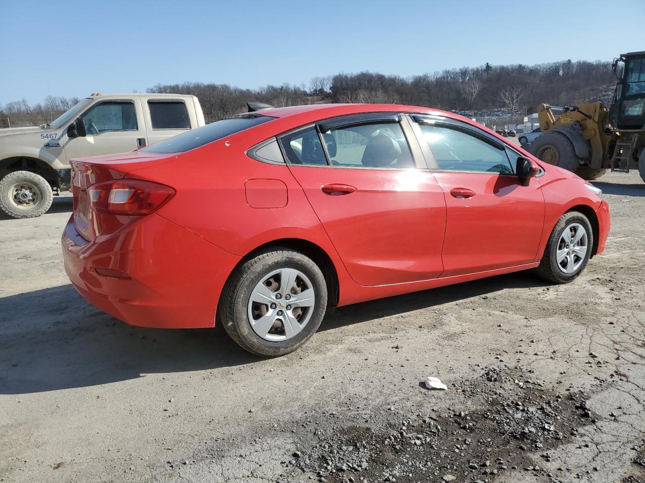 2016 Chevrolet Cruze VIN 1G1BC5SM2G7292774 Copart auction photo, front end damage thumbnail 3