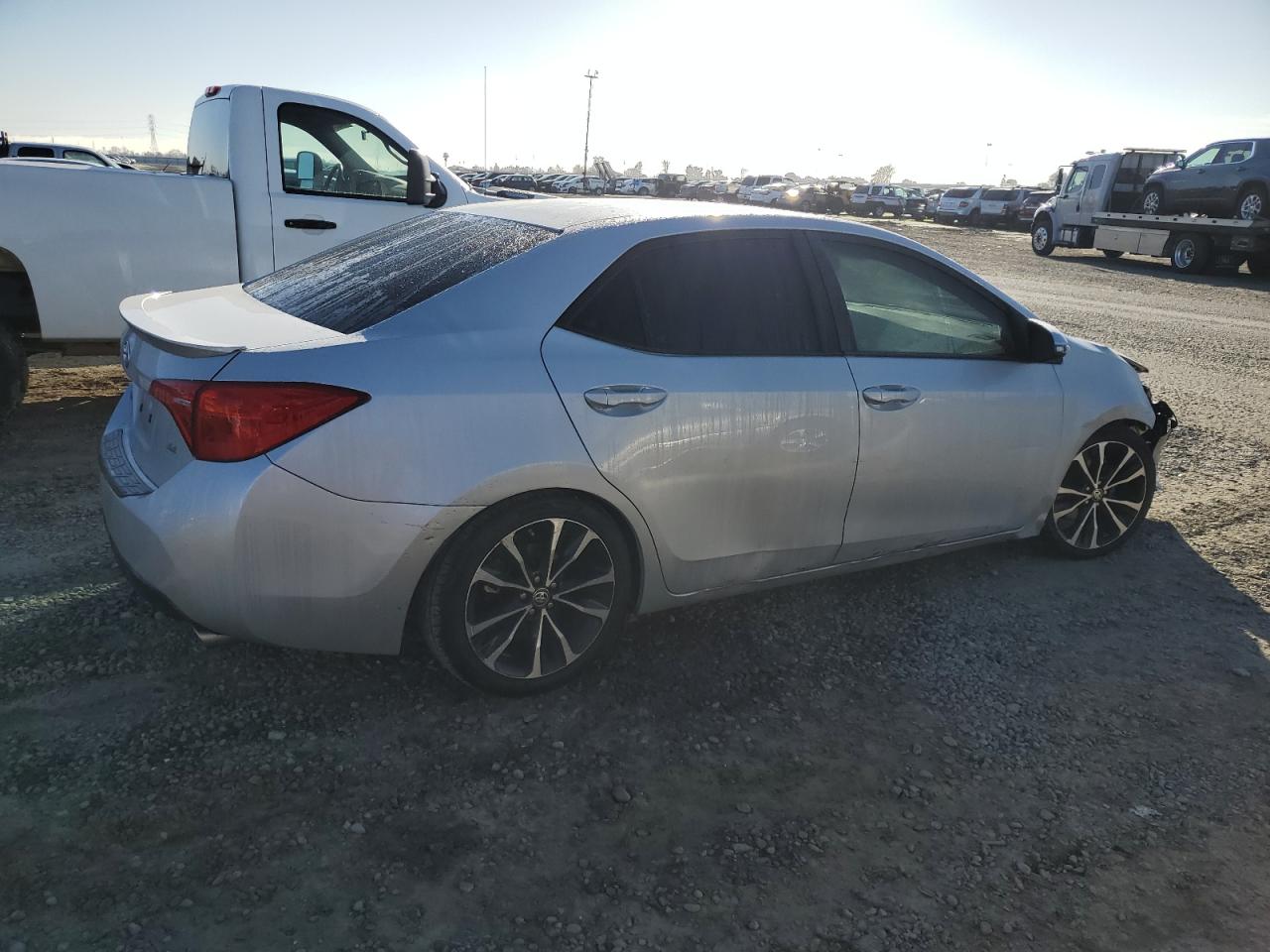 2017 Toyota Corolla VIN 2T1BURHE3HC829745 Copart auction photo, front end damage thumbnail 3