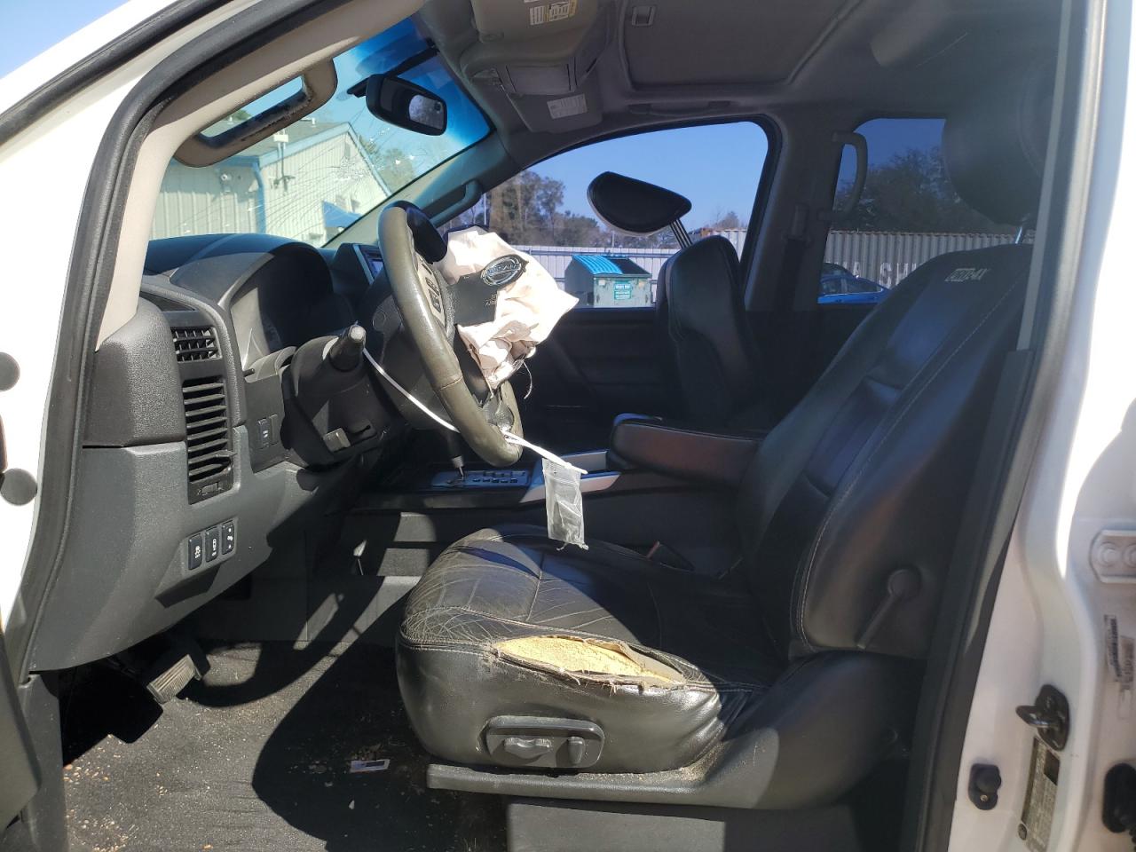 2013 Nissan Titan VIN 1N6BA0EC2DN312206 Copart auction photo, front end damage thumbnail 7
