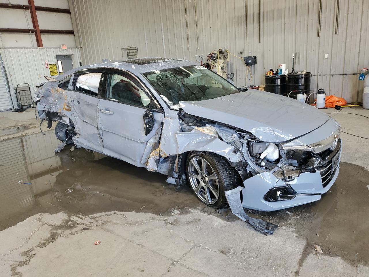 2021 Honda Accord VIN 1HGCV2F93MA008448 Copart auction photo, all over damage thumbnail 4