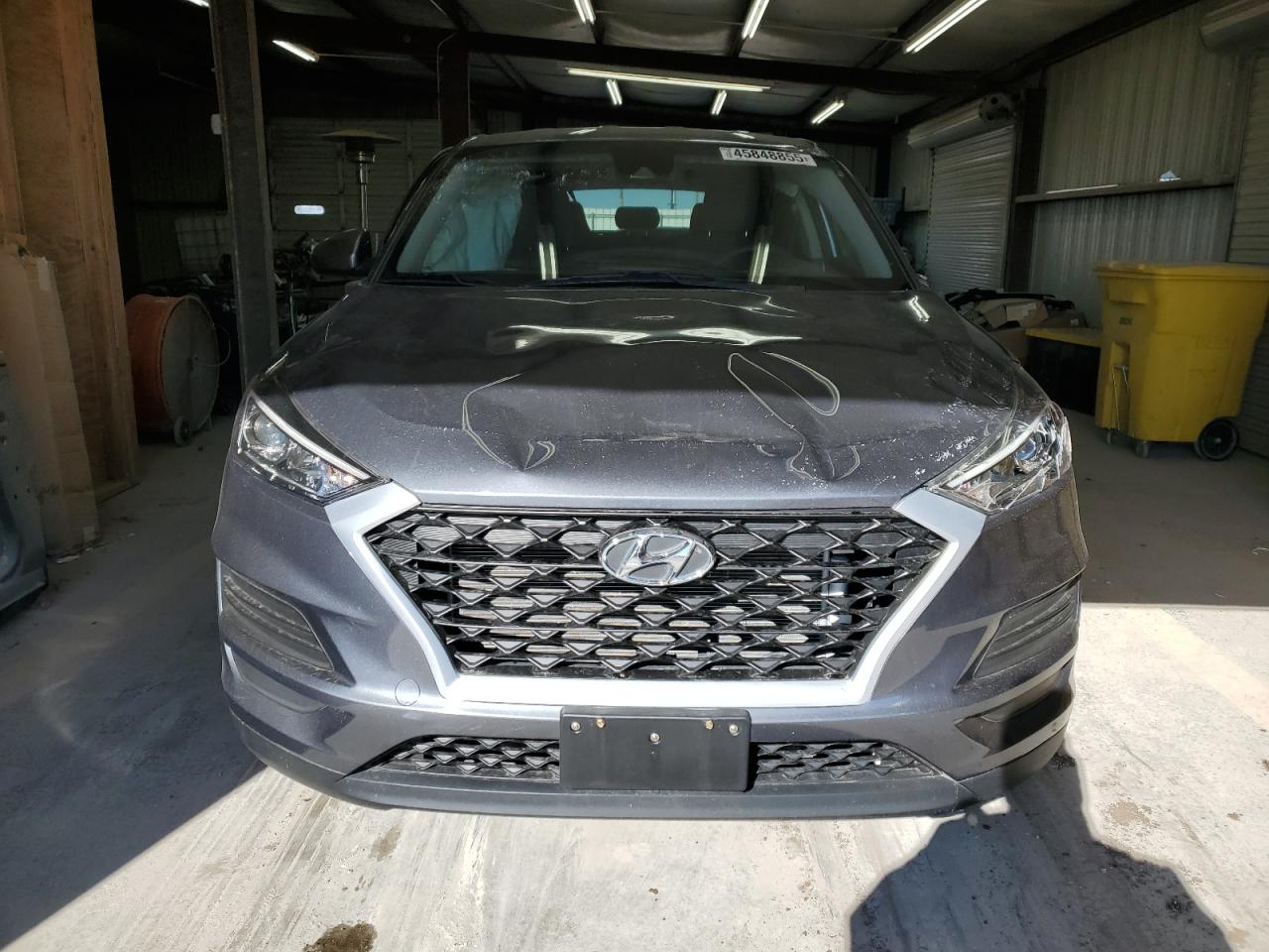 2021 Hyundai Tucson VIN KM8J23A46MU301397 Copart auction photo, side / front end damage thumbnail 5