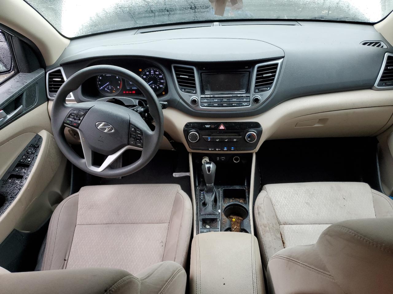 2017 Hyundai Tucson VIN KM8J23A44HU267577 Copart auction photo, vandalism / side damage thumbnail 8