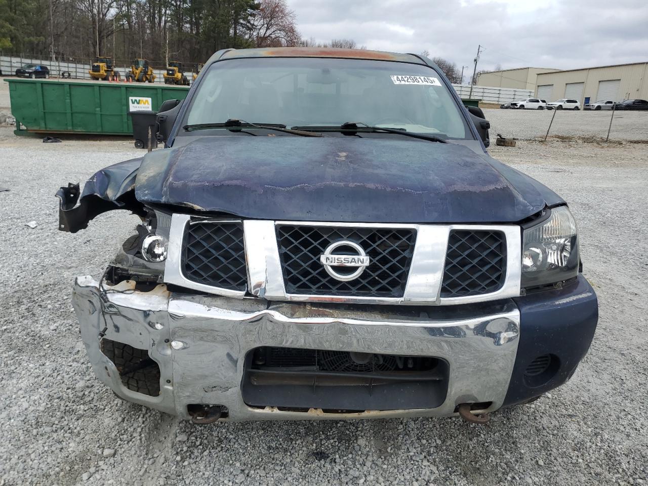 2007 Nissan Titan VIN 1N6BA06A07N224269 Copart auction photo, front end damage thumbnail 5