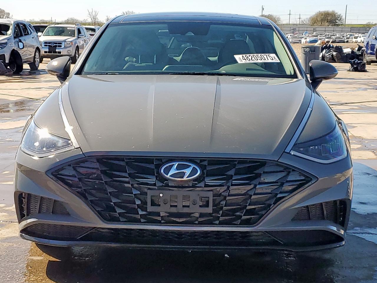 2021 Hyundai Sonata VIN 5NPEF4JA4MH082200 Copart auction photo, rear end damage thumbnail 5