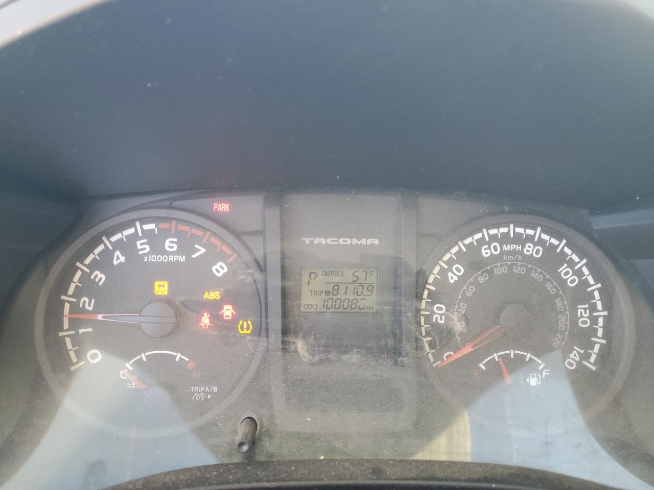 2016 Toyota Tacoma VIN 5TFRX5GN2GX054032 Copart auction photo, front end / side damage thumbnail 9