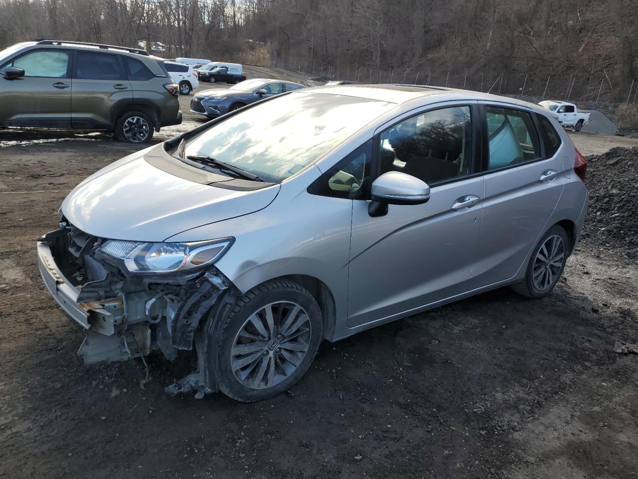 2015 Honda Fit VIN 3HGGK5G88FM777650 - Copart auction photo