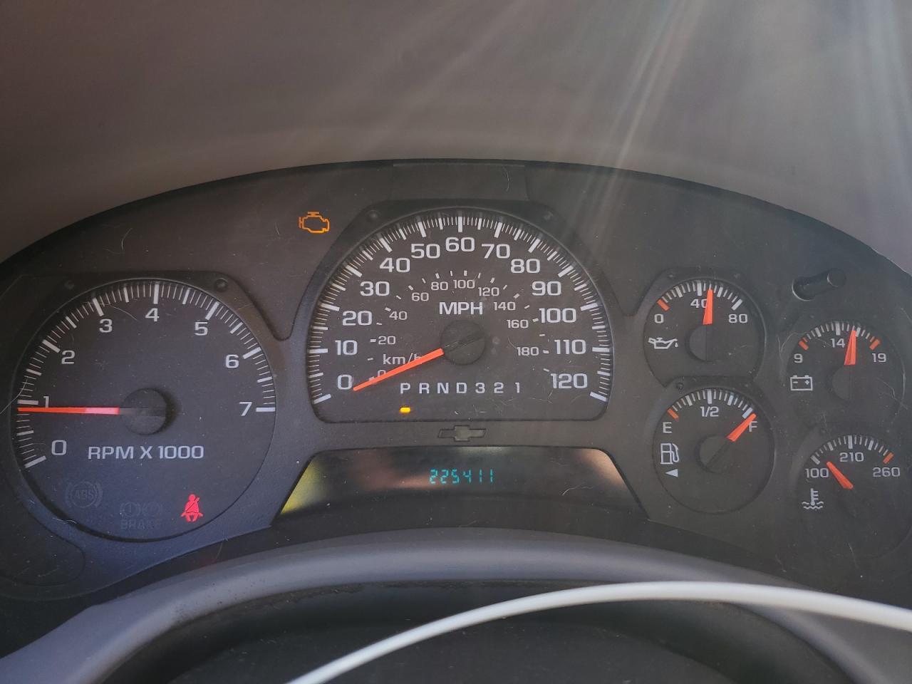 2007 Chevrolet TrailBlazer VIN 1GNDS13S972288377 Copart auction photo, front end / rear end damage thumbnail 9
