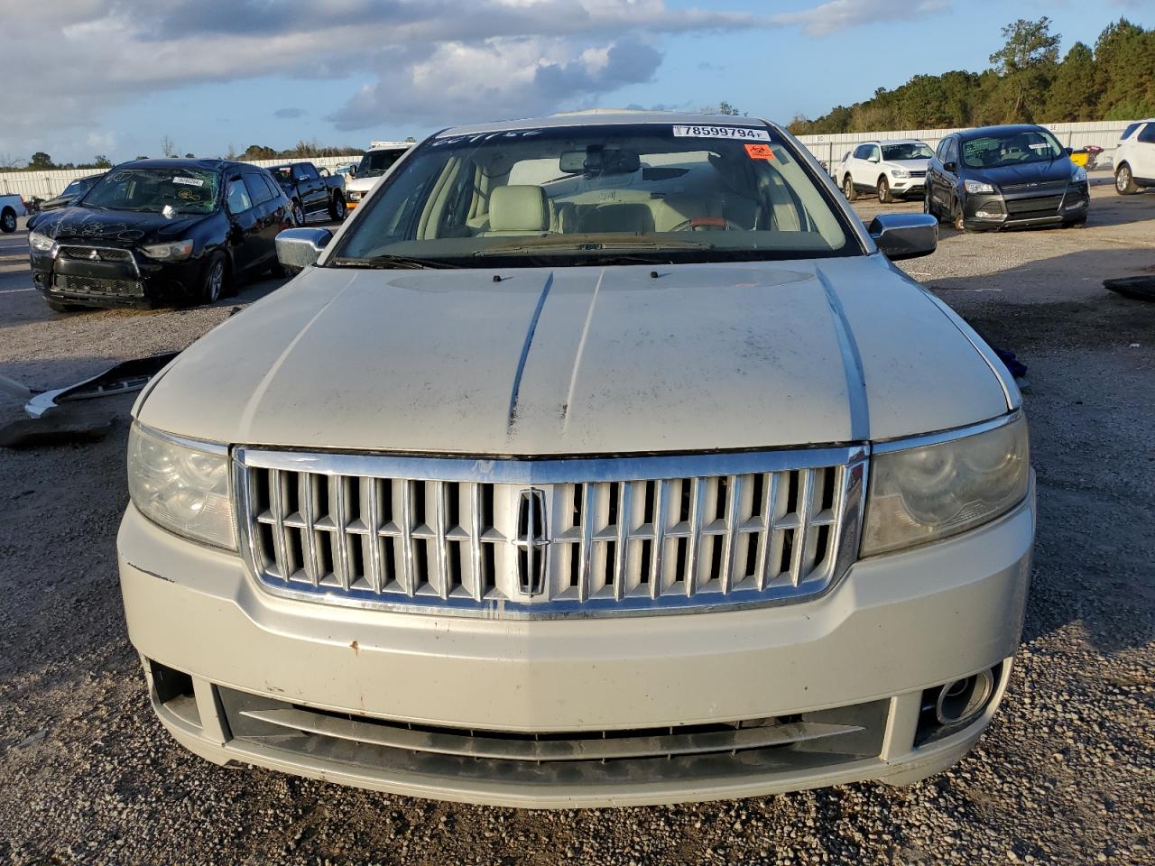2007 Lincoln MKZ VIN 3LNHM26T17R609186 Copart auction photo, biohazard/chemical damage thumbnail 5