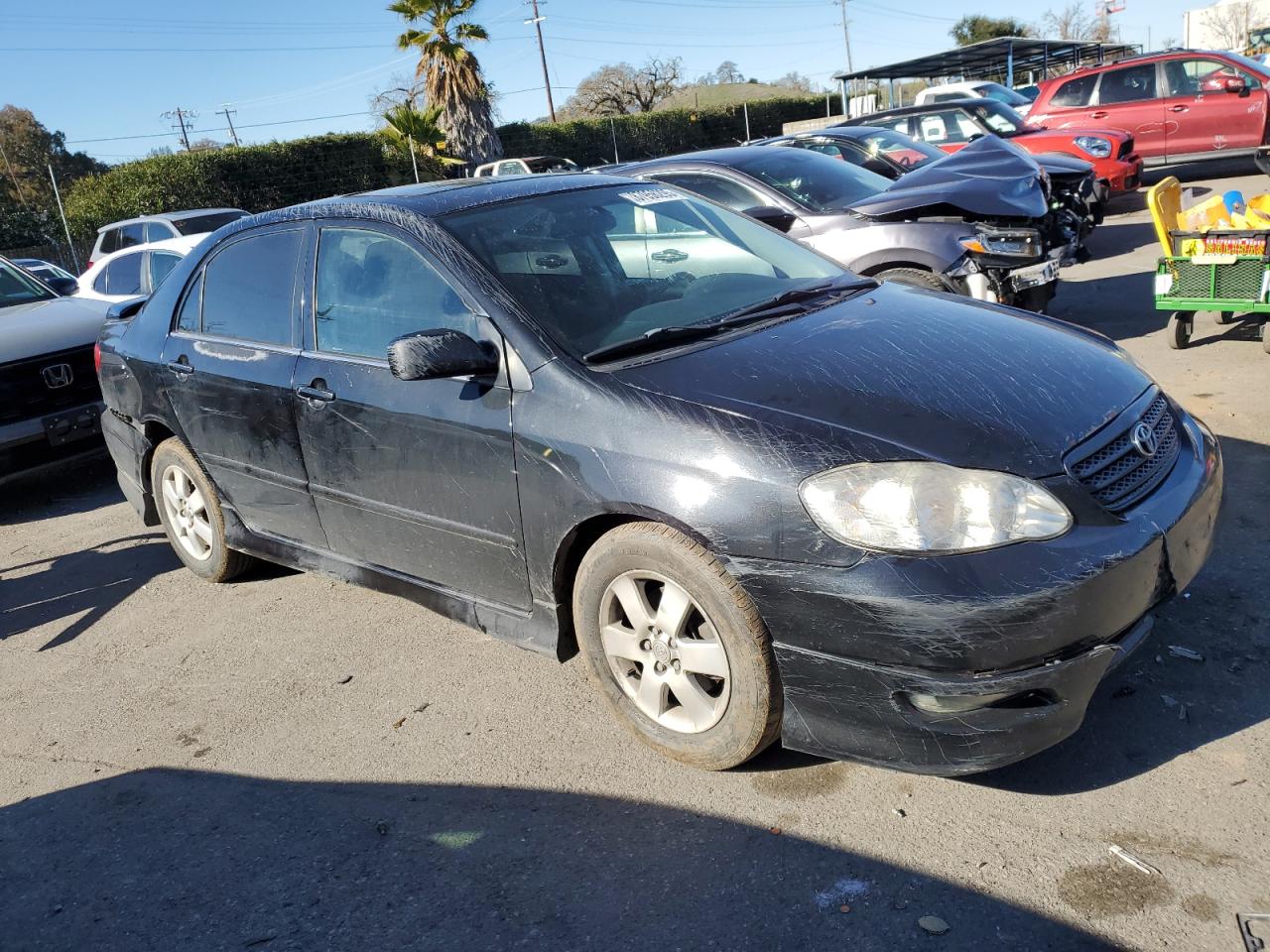 2005 Toyota Corolla VIN 1NXBR32EX5Z415508 Copart auction photo, front end / mechanical damage thumbnail 4