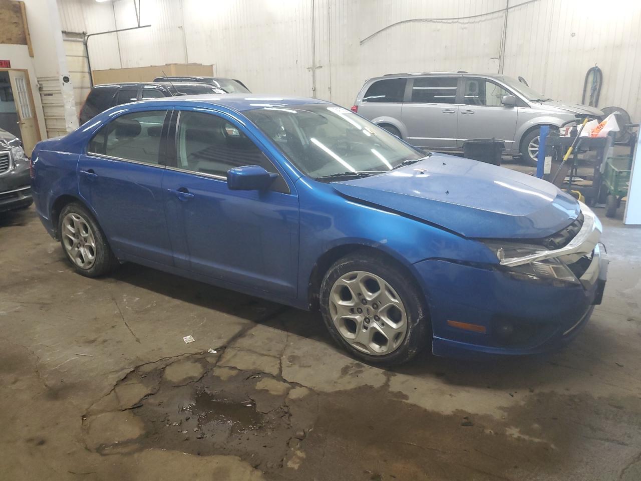 2011 Ford Fusion VIN 3FAHP0HAXBR128203 Copart auction photo, front end damage thumbnail 4