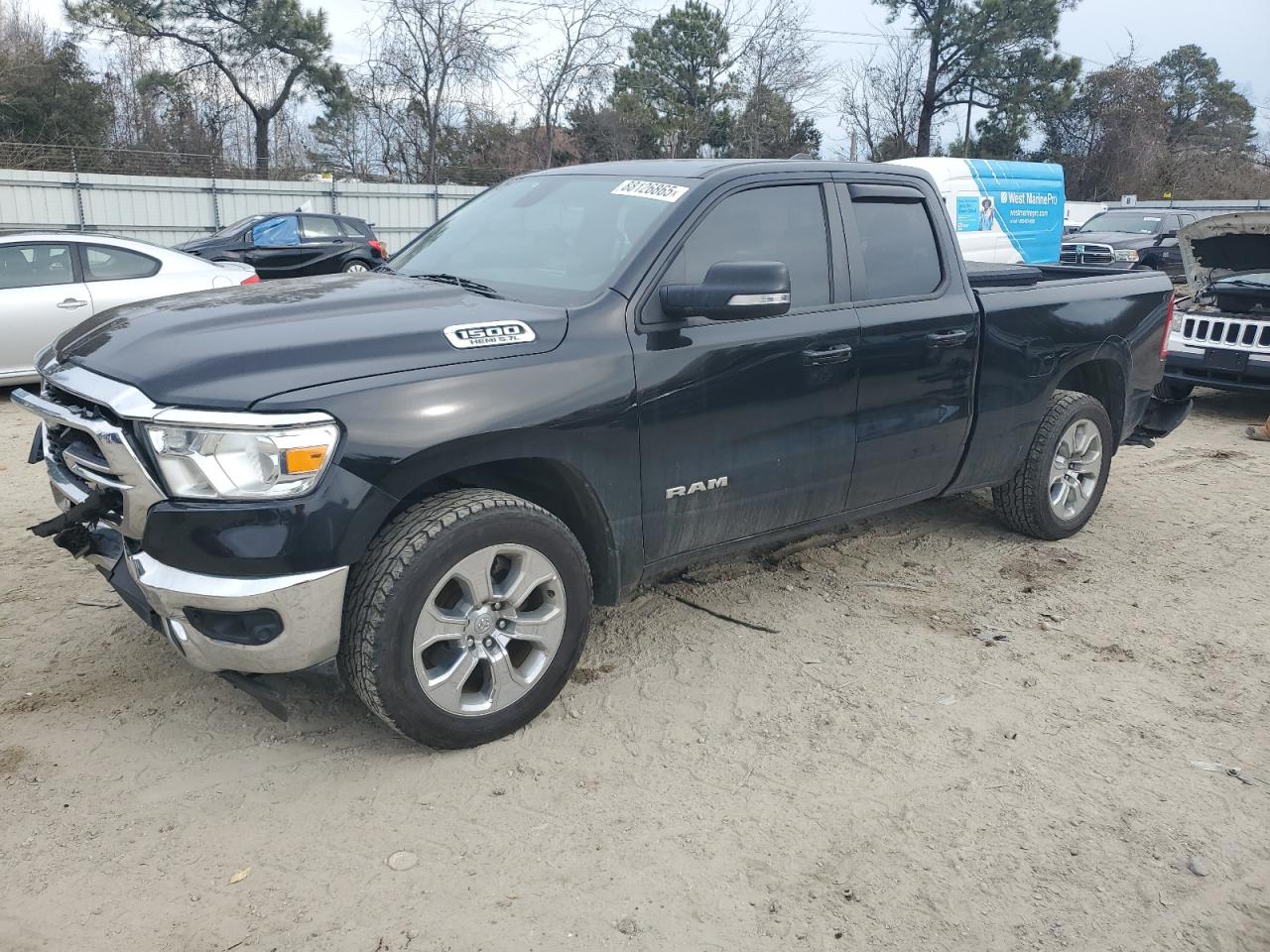 2022 RAM 1500 VIN 1C6SRFBT8NN155244