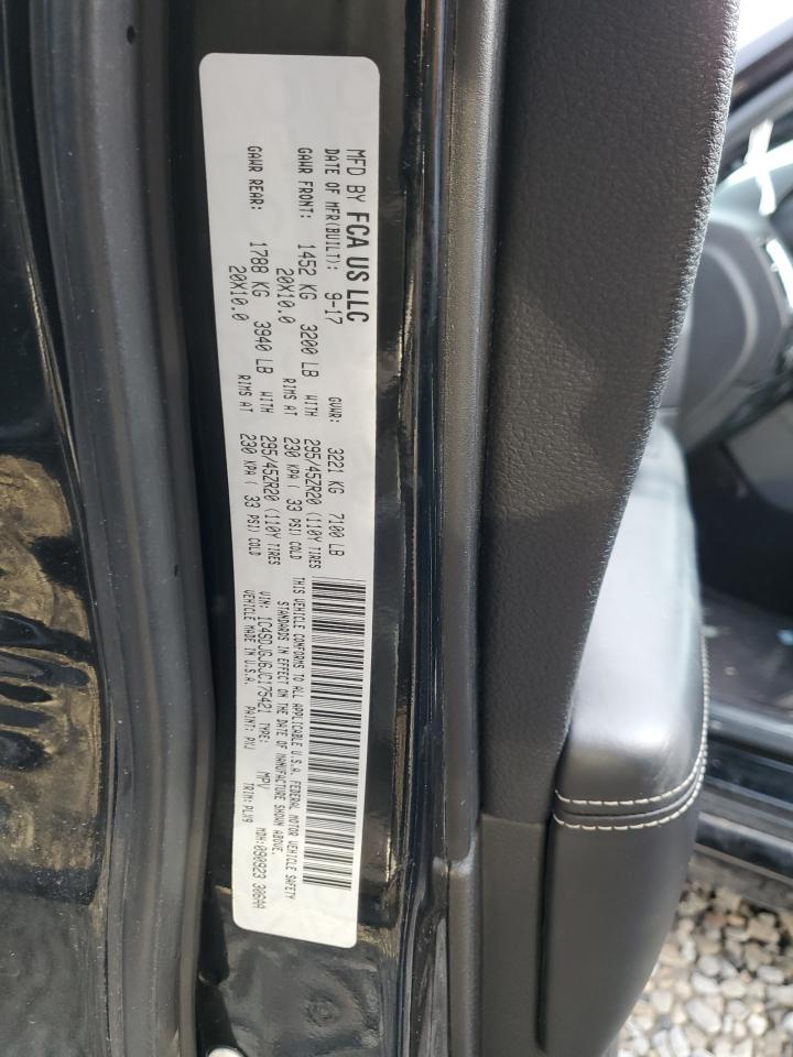 2018 Dodge Durango VIN 1C4SDJGJ6JC175421 Copart auction photo, all over damage thumbnail 14