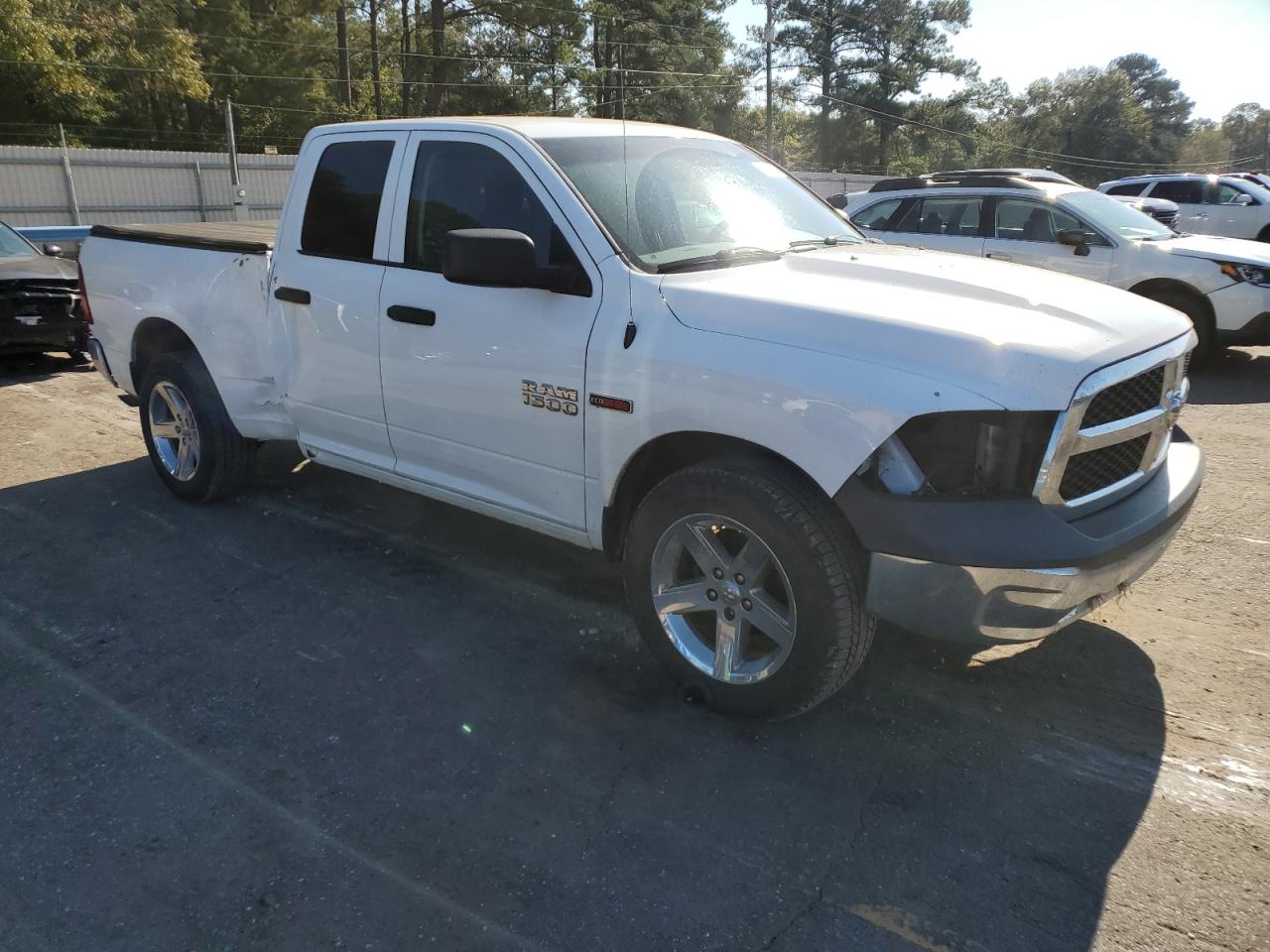 2015 RAM 1500 VIN 1C6RR7FM9FS701107 Copart auction photo, side damage thumbnail 4