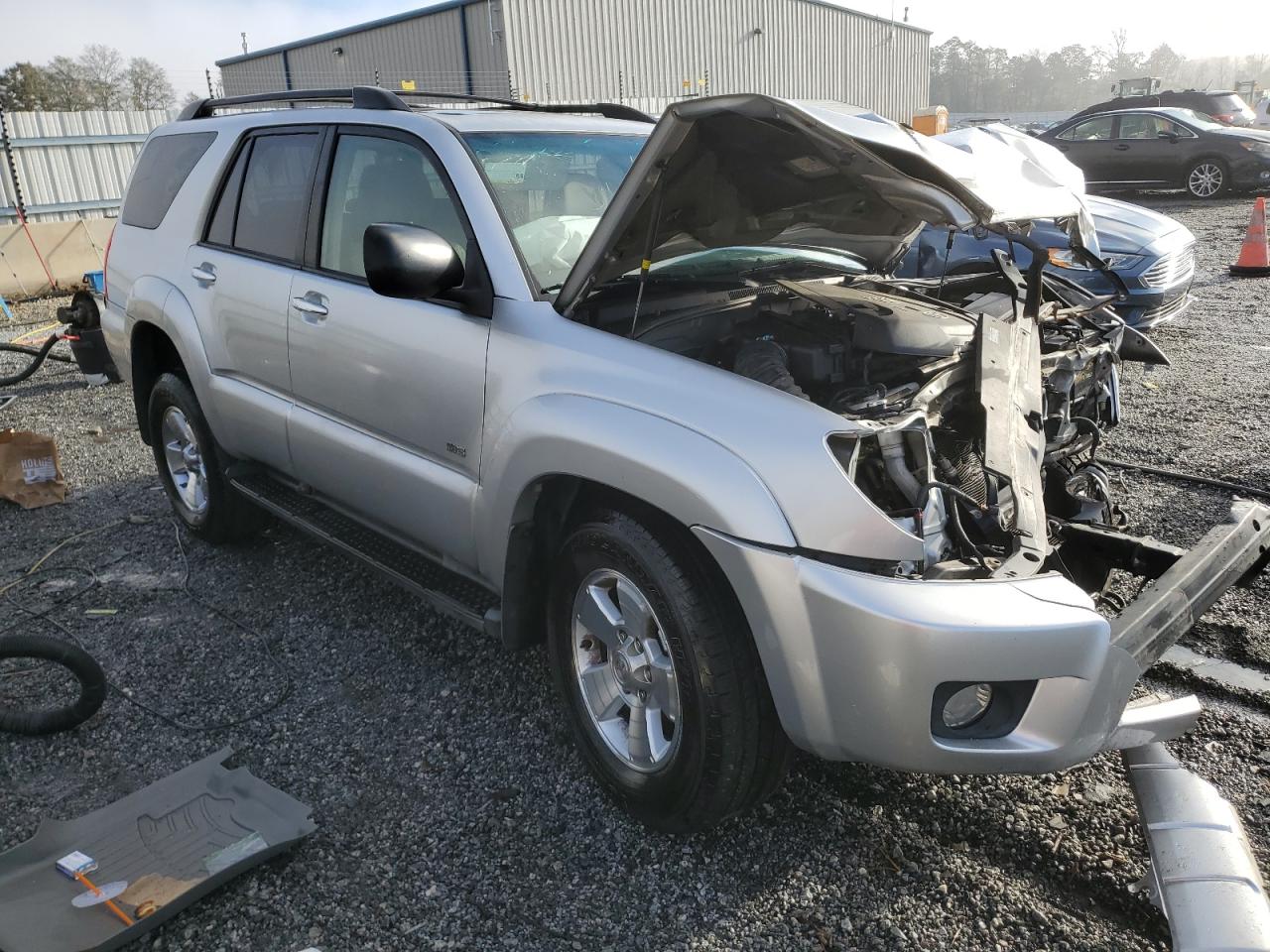 2008 Toyota 4Runner VIN JTEZU14R88K010572 Copart auction photo, front end damage thumbnail 4