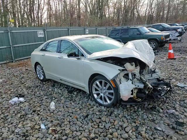 2014 Lincoln MKZ VIN 3LN6L2J95ER836285 Copart auction photo, front end / rear end damage thumbnail 11