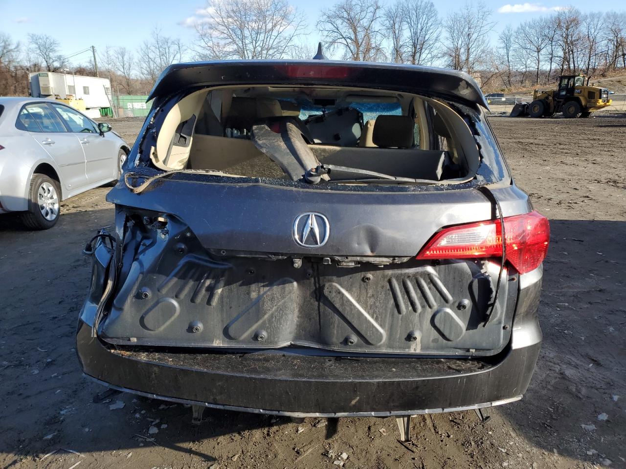 2014 Acura RDX VIN 5J8TB4H57EL005220 Copart auction photo, all over / rollover damage thumbnail 6